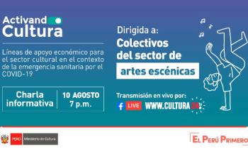 Líneas de apoyo económico para el sector cultural en el contexto de la emergencia sanitaria por el COVID-19 - dirigido a colectivos del sector de artes escénicas 
