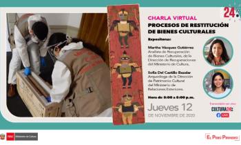Charla virtual procesos de restricción de bienes culturales 