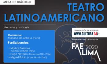 Teatro Latinoamericano - Memoria y horizontes, mesa de diálogo