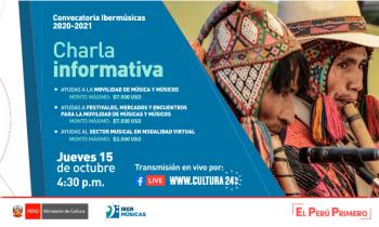 Convocatoria Ibermúsicas 2020-2021 - Charla informativa