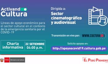 Líneas de apoyo económico para el sector cultural en el contexto de la emergencia sanitaria por el COVID-19 - sector cinematografía y audiovisual