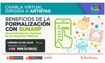 Charla virtual dirigida a artistas