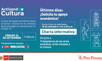 líneas de apoyo economía para el sector cultural en el contexto de la emergencia sanitaria por el COVID-19