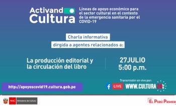 Líneas de apoyo económico para el sector cultural en el contexto de la emergencia sanitaria por el covid-19