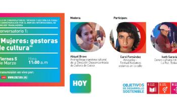 Conversatorio Mujeres gestoras de cultura