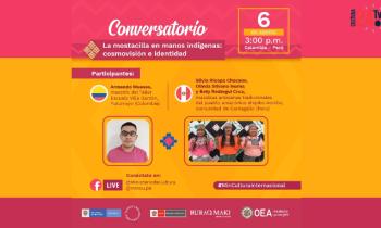 Conversatorio la mostacilla en manos indígenas: cosmovición e indentidad