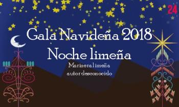 Gala de Navidad 2018 - Noche limeña marinera limeña, autor desconocido