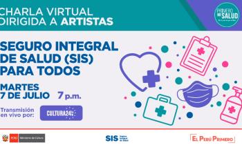 Charla virtual dirigida a artistas