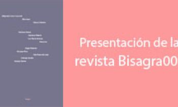 Presentación de la revista Bisagra001