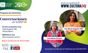 Conversaciones en la BNP - El arte amazónico hoy