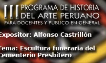 III Curso de Historia del Arte,  Escultura funeraria del Cementerio Presbítero - Alfonso Castrillón
