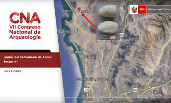 CONGRESO NACIONAL DE ARQUEOLOGÍA - LLIPTAS DEL CEMENTERIO DE ANCÓN SECTOR A-1