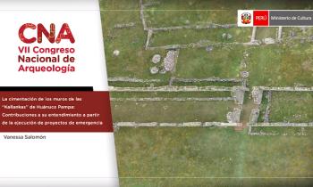 CONGRESO NACIONAL DE ARQUEOLOGÍA - LA CIMENTACIÓN DE LOS MUROS DE LAS “KALLANKAS” DE HUÁNUCO PAMPA: CONTRIBUCIONES A SU ENTENDIMIENTO A PARTIR DE LA EJECUCIÓN DE PROYECTOS DE EMERGENCIA