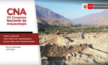 CONGRESO NACIONAL DE ARQUEOLOGÍA - TERLEN LA BOMBA VALLE MEDIO DEL JEQUETEPEQUE: NUEVOS DATOS DEL HORIZONTE MEDIO