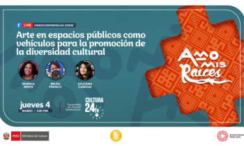 Webinar “Arte en espacios públicos como vehículos para la promoción de la diversidad cultural”