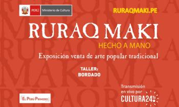 Talleres Ruraq Maki hecho a mano - Bordado