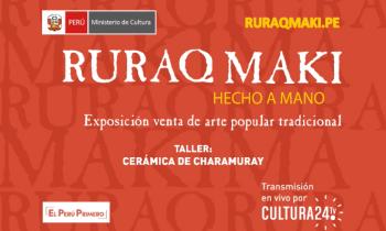Talleres Ruraq Maki hecho a mano - Cerámica de Charamuray