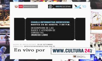 Charla Informativa IBERESCENA - Descripción de las bases y atención de consultas