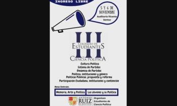 III Coloquio de estudiantes de ciencia política - Cultura, política, desarrollo