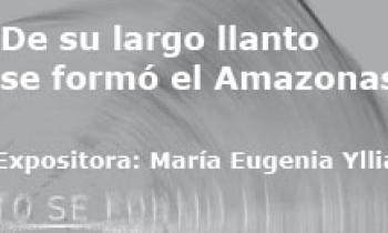 De su largo llanto se formó el Amazonas. Exposición De María Eugenia Yllia