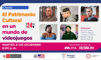 Charla "El patrimonio cultural1" - En un mundo de videojuegos