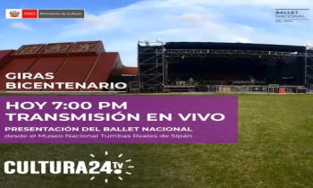 Giras Bicentenario. Presentación del Ballet Nacional del Perú - Lambayeque