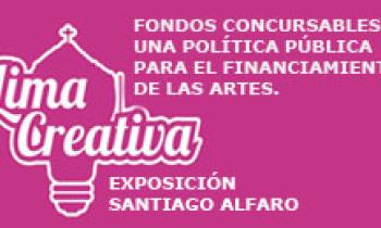 Lima Creativa. Exposición Santiago Alfaro. Lunes 09-06