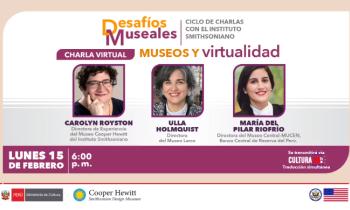 Desafíos Museales, Ciclo de Charlas con el Instituto Smithsoniano