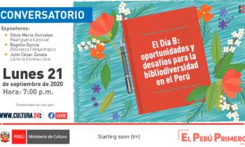 Conversatorio el día B: Oportunidad y desafíos para la bibliodiversidad en el Perú