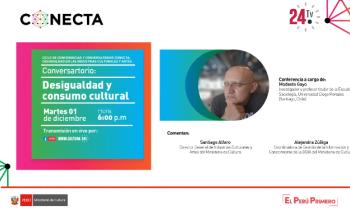 Conversatorio: Desigualdad y consumo cultural - Modesto Gayo