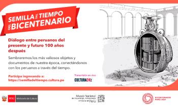 Diálogo entre peruanos del presente y futuro 100 años después 