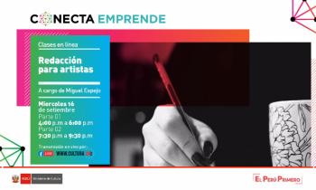 Clases en línea de redacción para artistas 