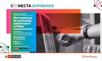 CONECTA emprende - clases en línea de herramientas de marketing cultural para artistas
