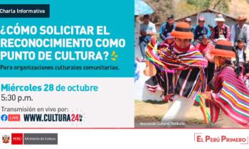 ¿Cómo solicitar el reconocimiento como Puntos de Cultura? - para organizaciones culturales comunitarias