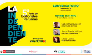 5ta feria de editoriales independientes - novelas en el Perú