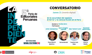 5ta feria editoriales peruanas - en la oscuridad del espacio. El terror y la ciencia ficción en el Perú