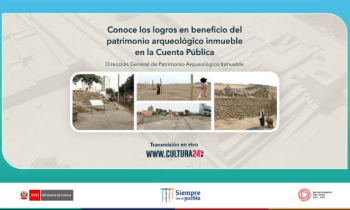 Conoce los logros en beneficio del patrimonio arqueológico inmueble en la cuenta pública
