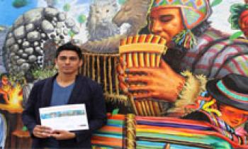 Ganador del Concurso del Arte Mural 2015 OEI - Paul Amaro Arbildo Agurto