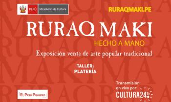 Talleres Ruraq Maki hecho a mano - Platería