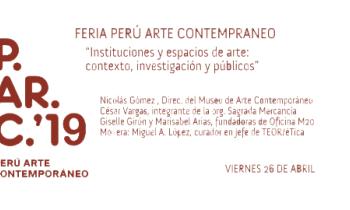 Parc 2019 - "Instituciones y espacios de arte: contexto, investigación y públicos