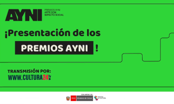 Presentación de los premios AYNI 2023