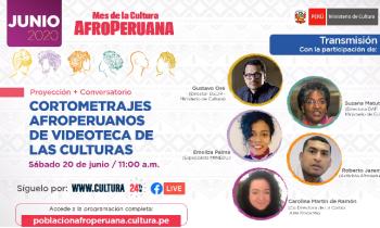 Mes de la Cultura Afroperuana - Cortometrajes afroperuanos de videoteca de las culturas