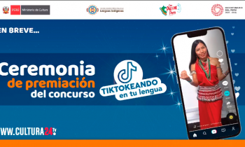 Ceremonia de premiación del concurso Tiktokeando en tu lengua