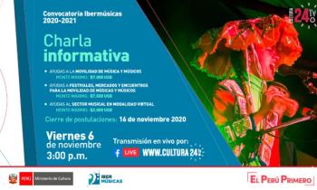 Convocatoria Ibermúsicas 2020-2021 - Charla informativa